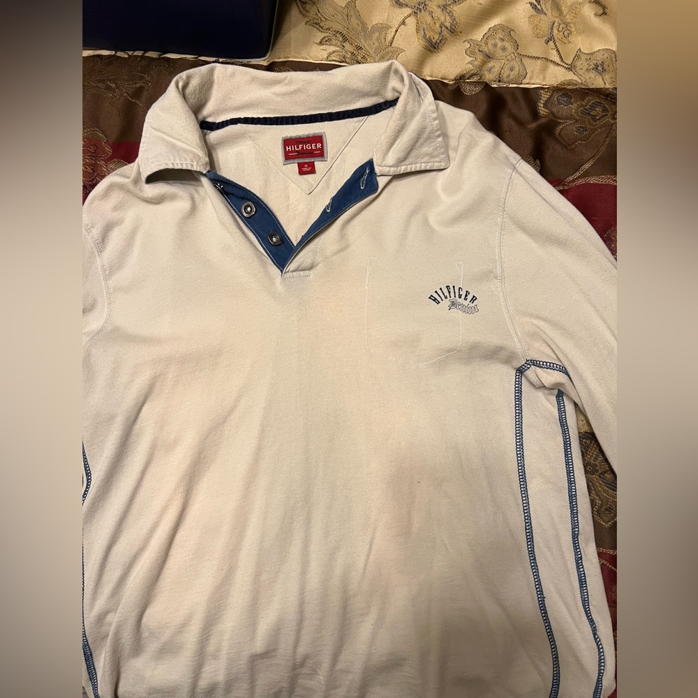Tommy Hilfiger Men’s Polo graphic long sleeve